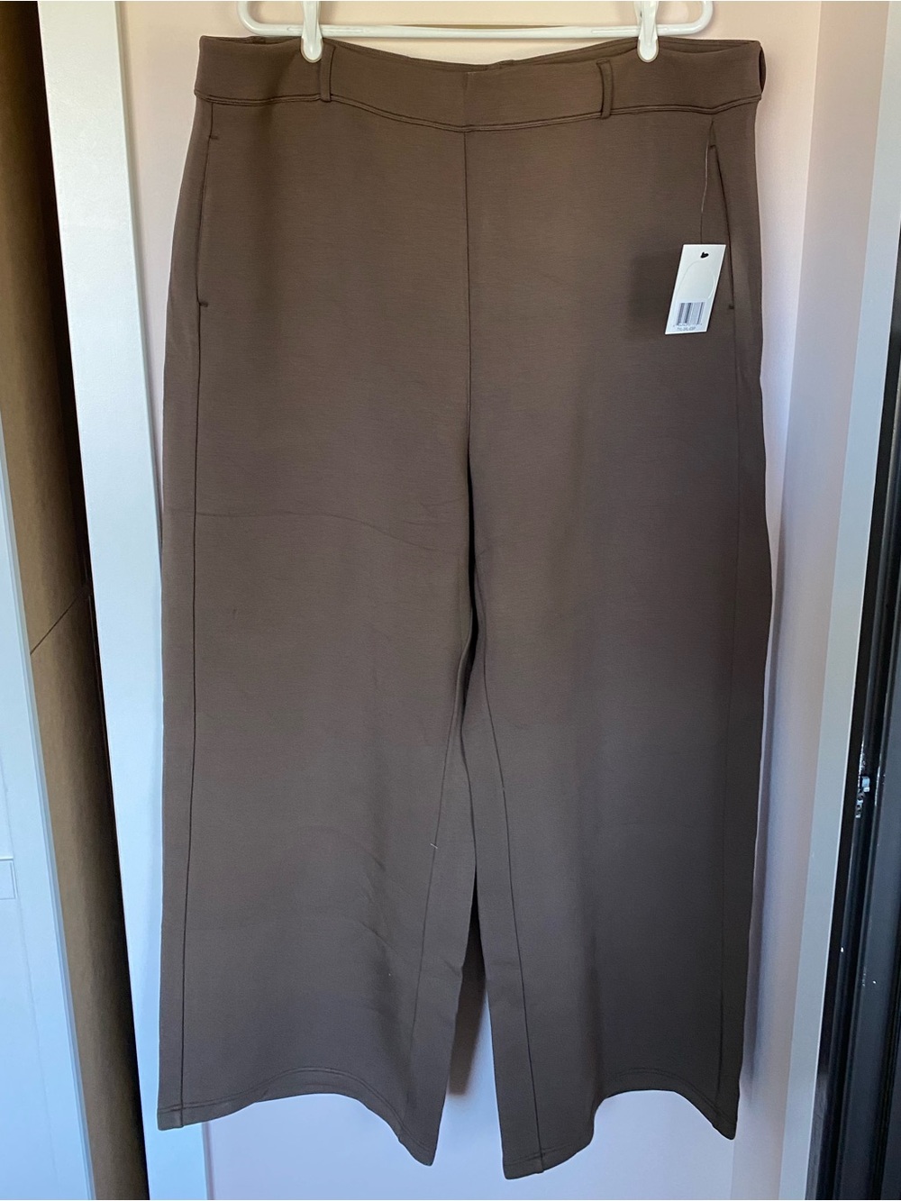 Leze the Label Wide-Leg Women’s Pants in Espresso - 3X